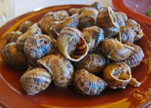 fried snails